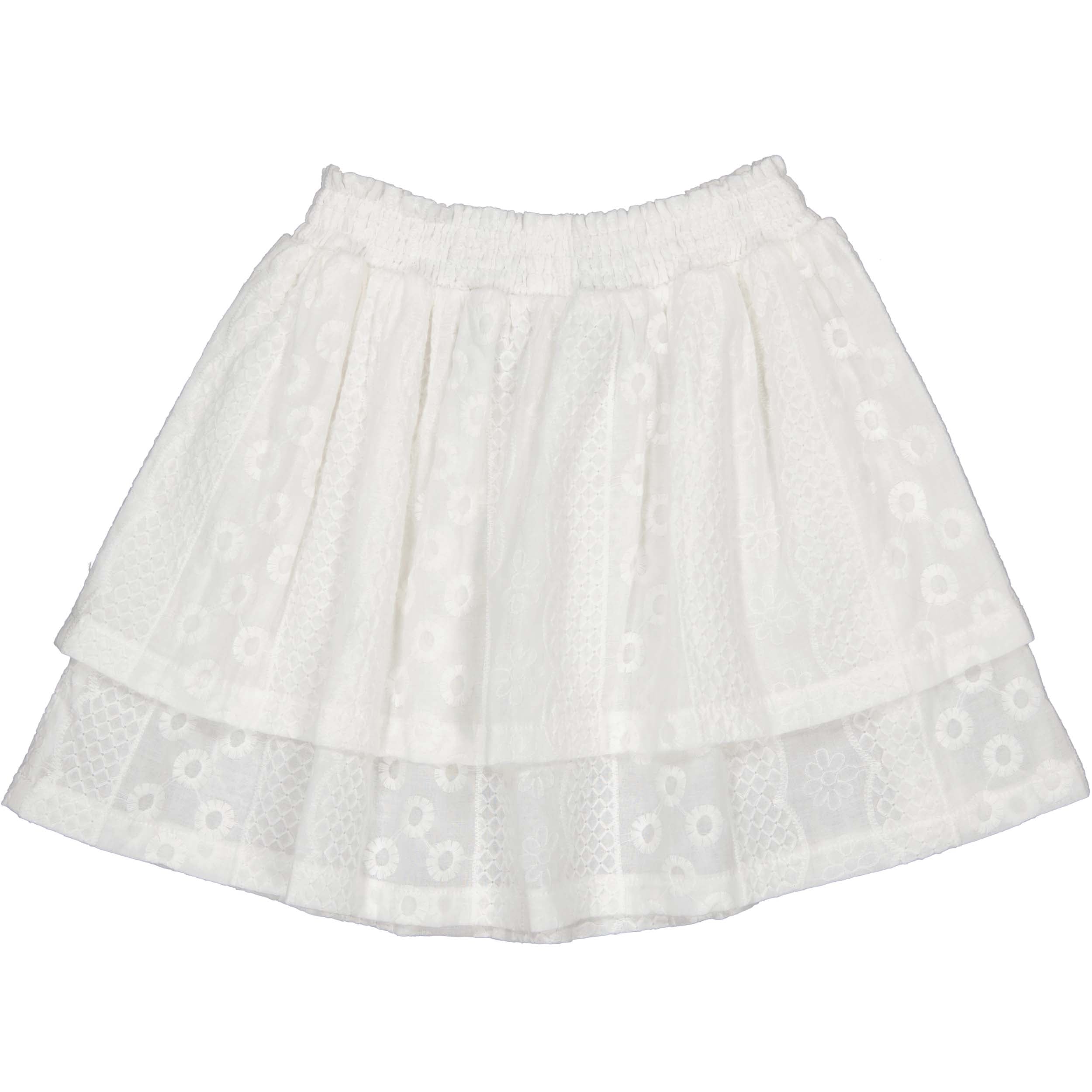 Skirt | White Marble