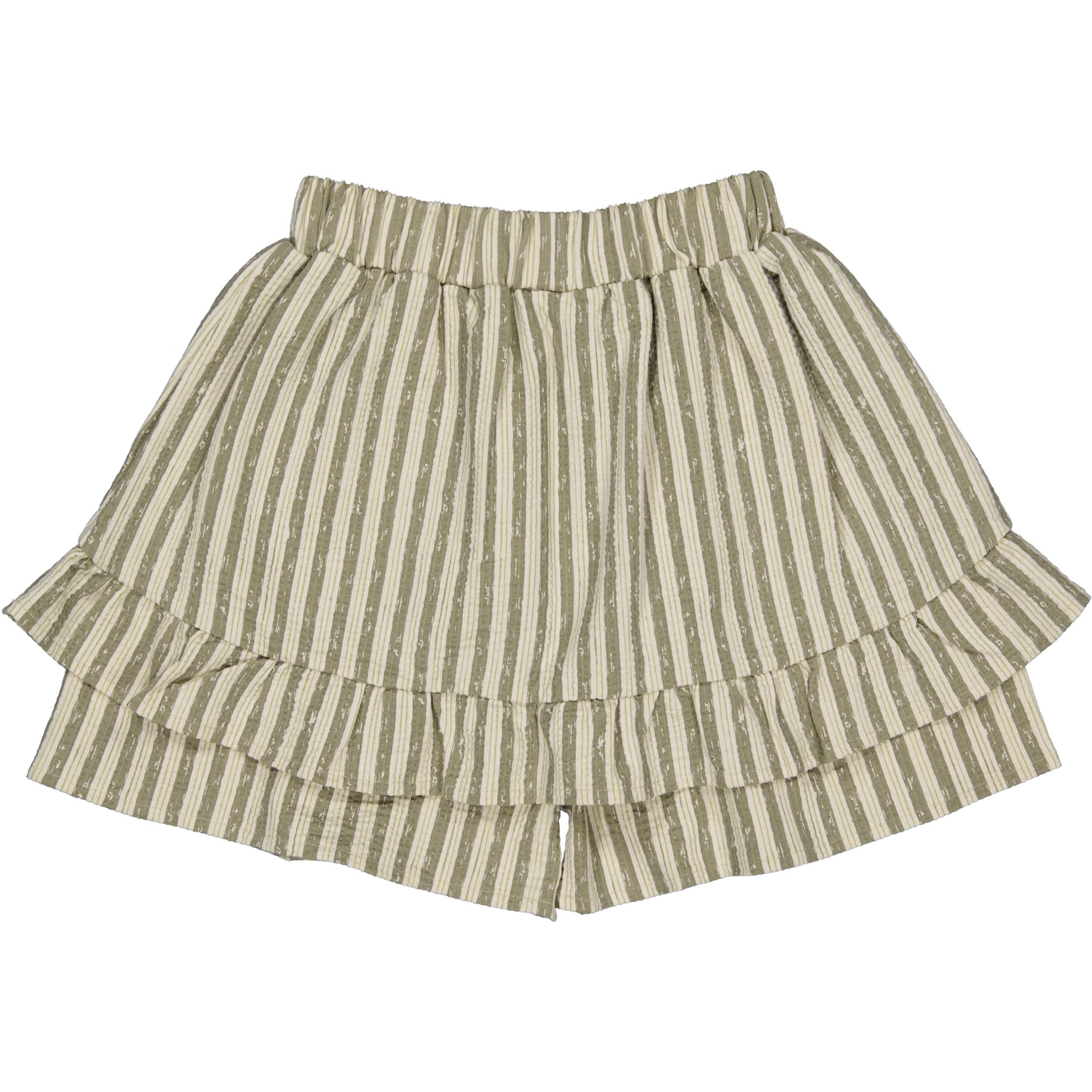 Broekrok gestreept. | AOP Green Stripe