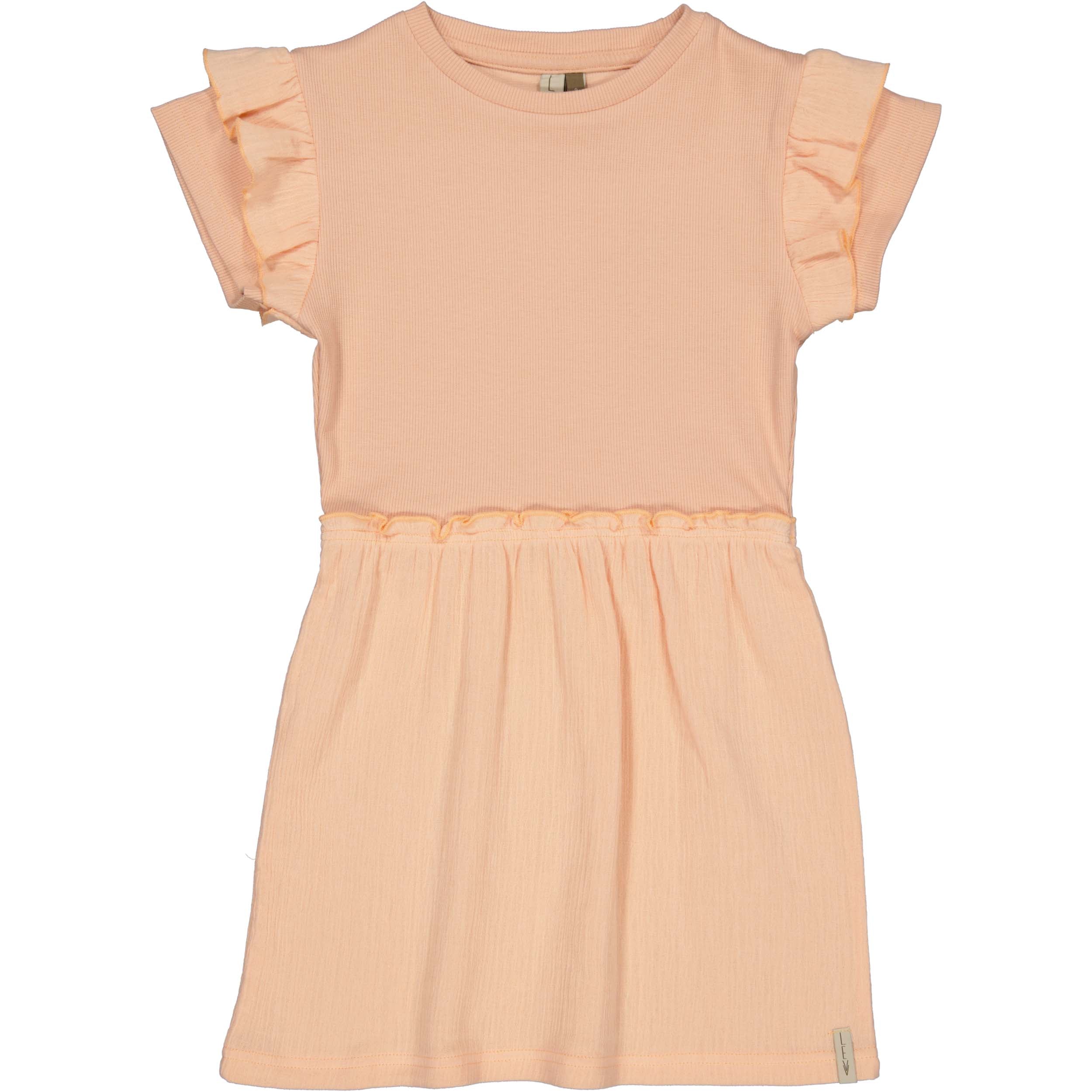 Jurk pastel perzik | Pastel Peach