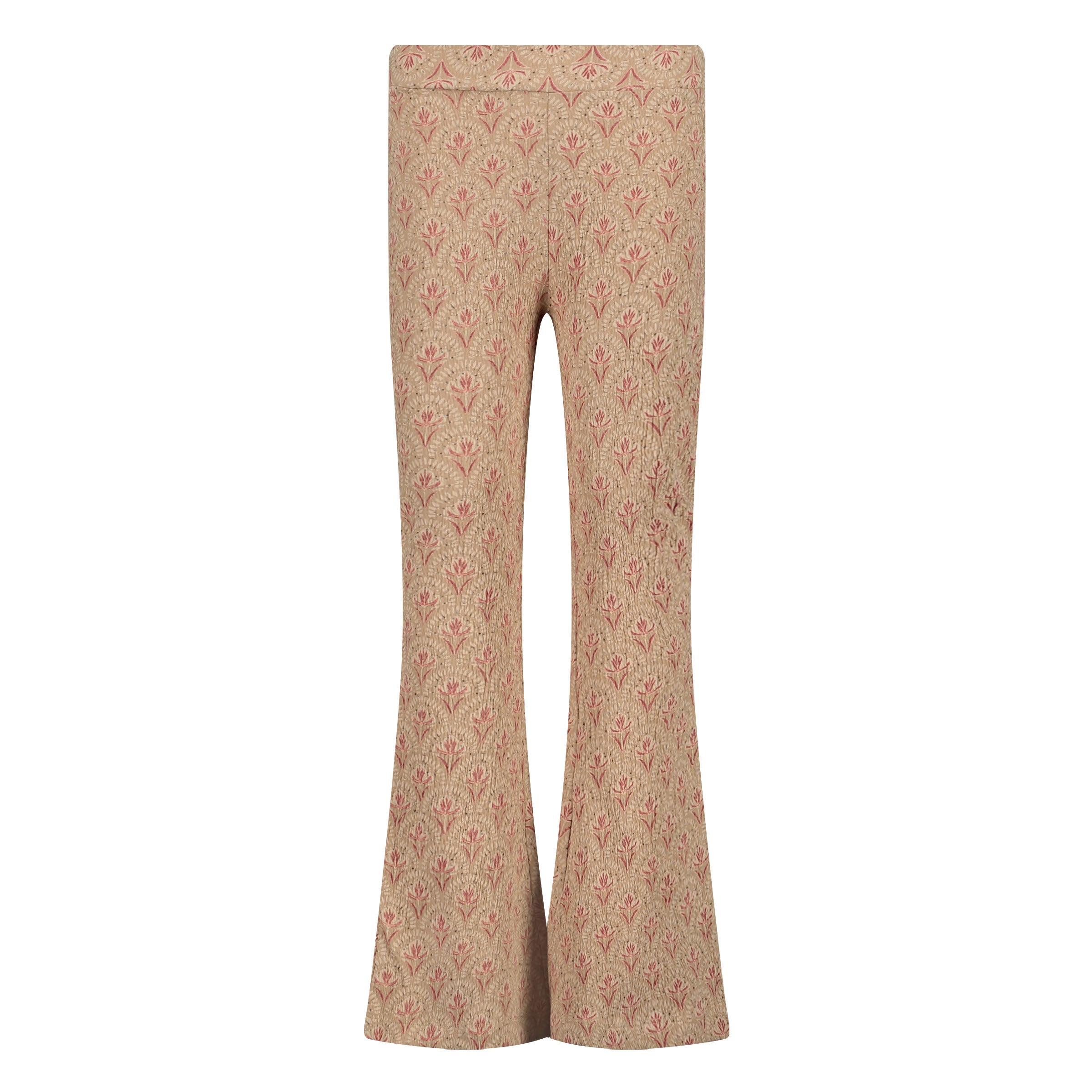 Flairbroek all over print bloemen | AOP Red Flower