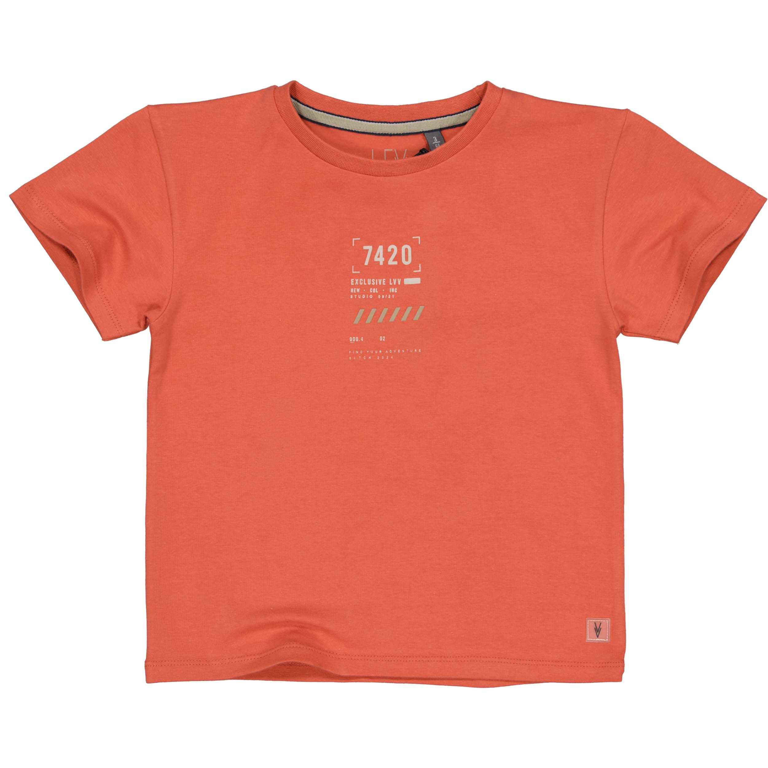 Oversized Shortsleeve | Orange Red