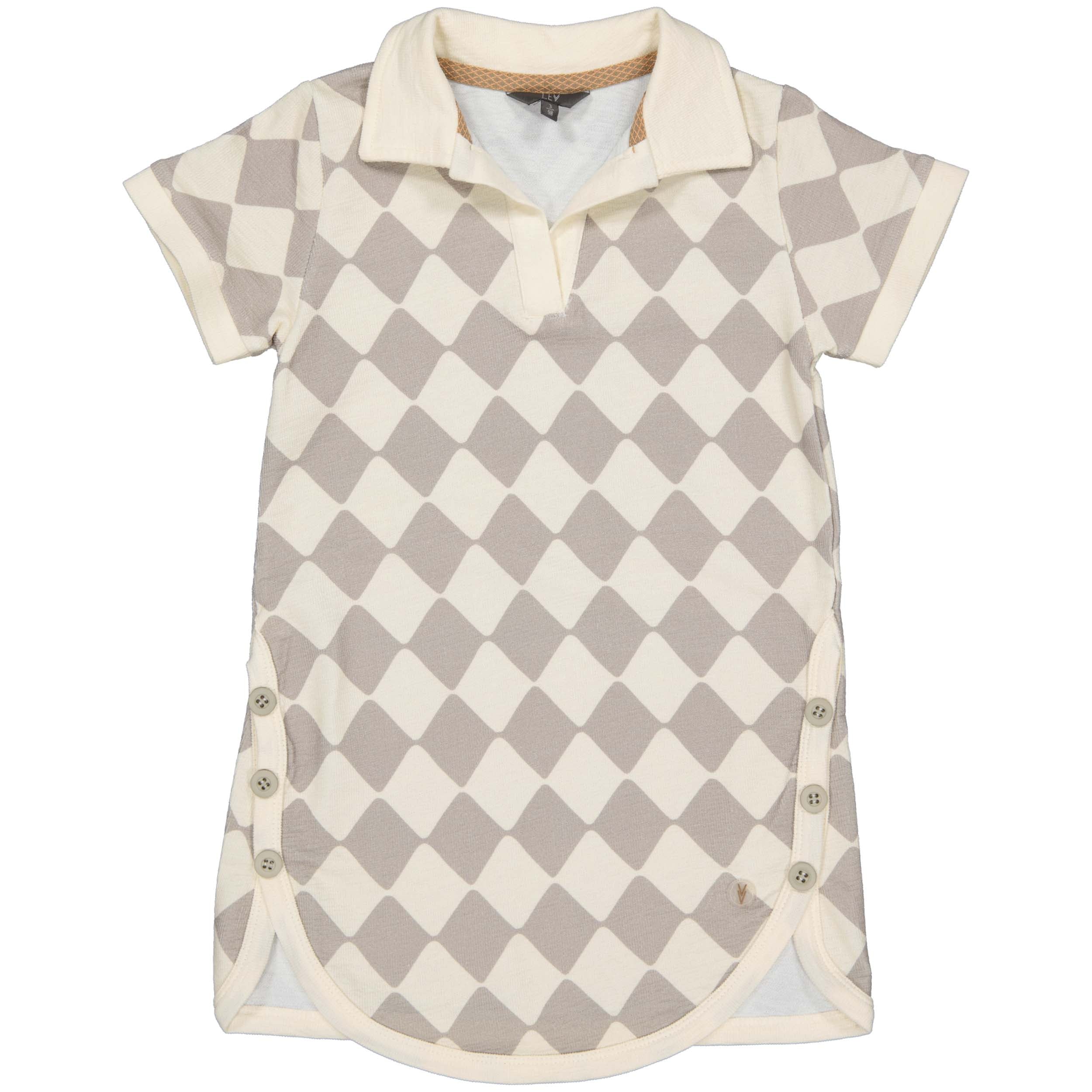 Dress | AOP Taupe Graphic