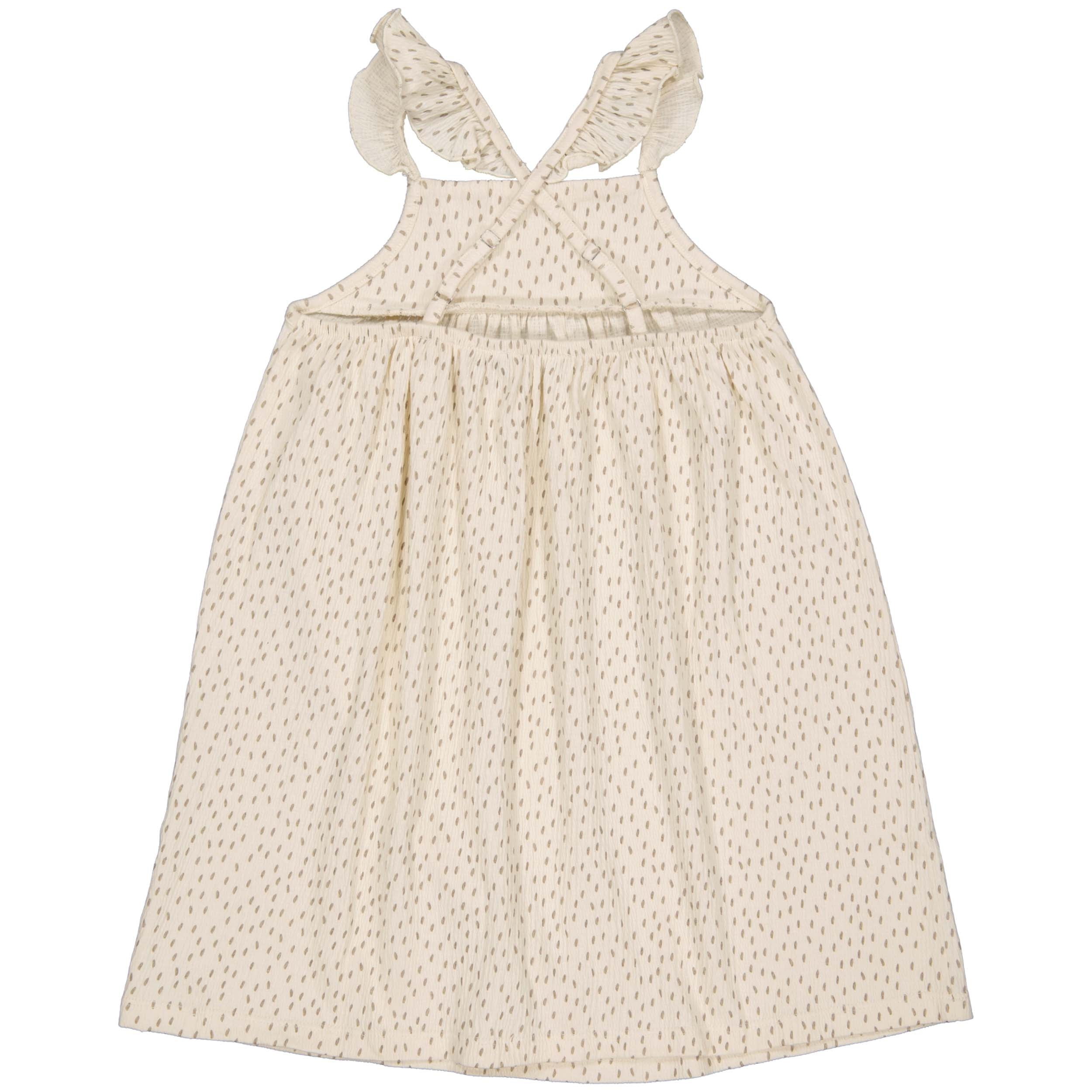 Dress | AOP Taupe Dot