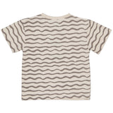 Oversized Shortsleeve | AOP Grey Stripe