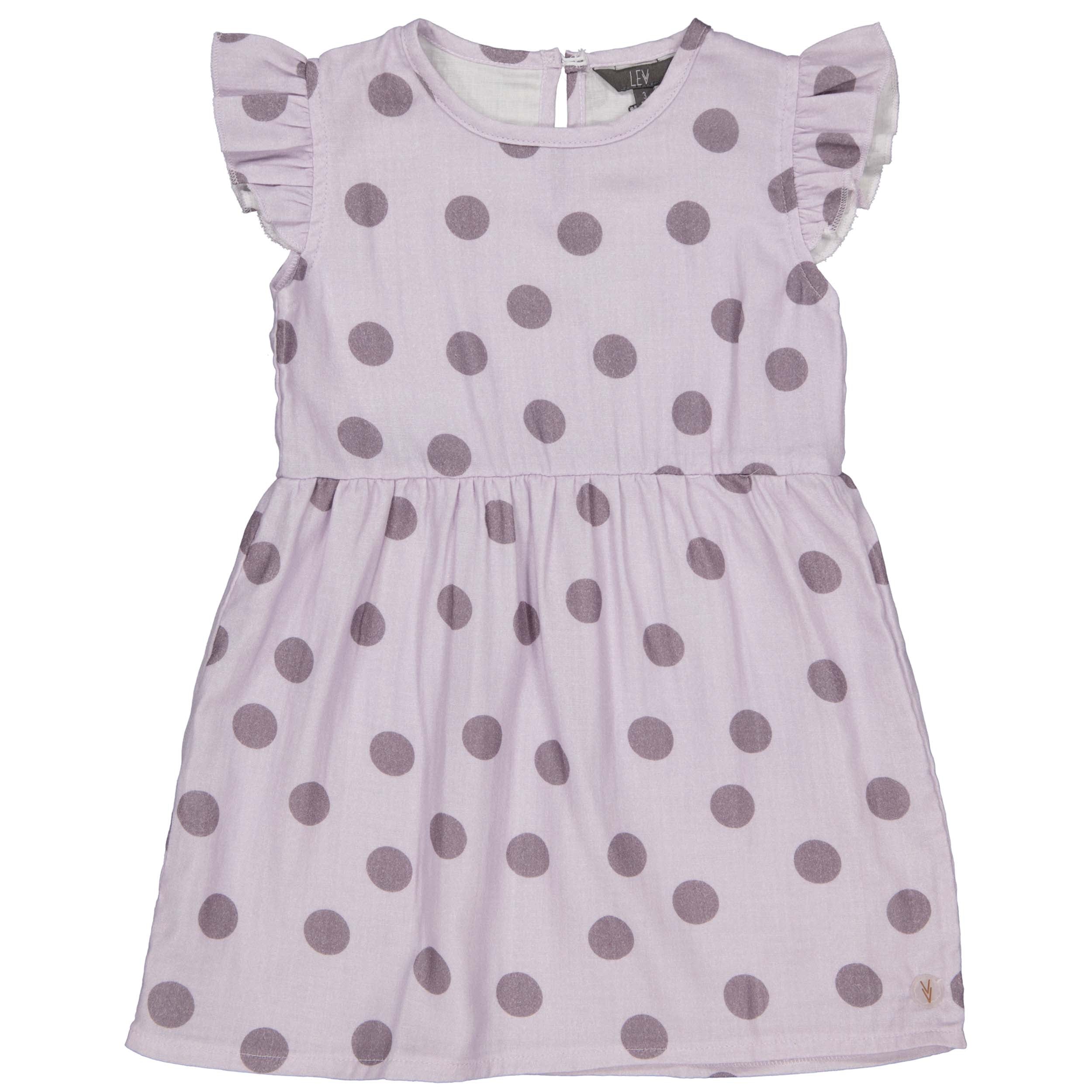 Dress | AOP Purple Dot