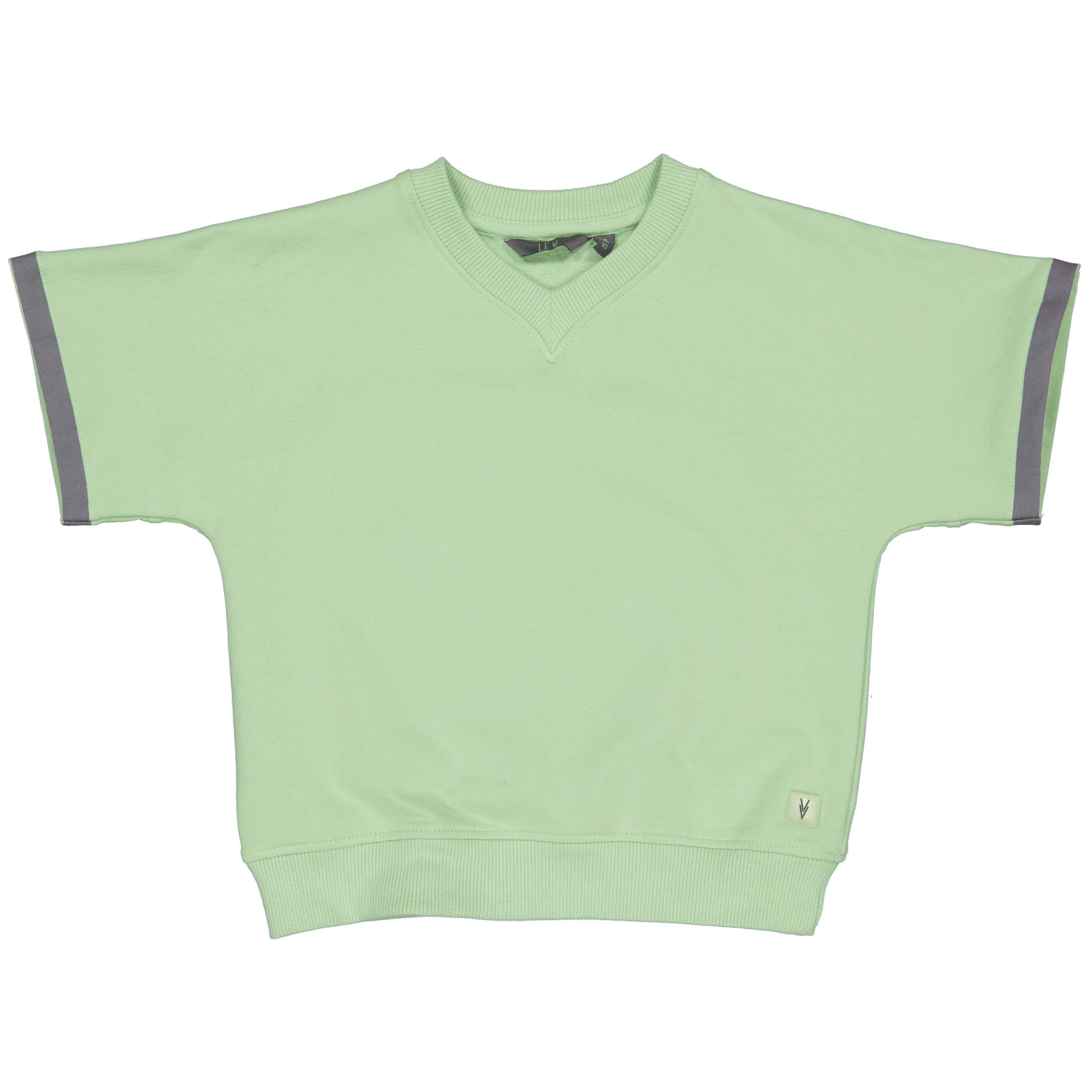 Shortsleeve Sweater | Soft Green