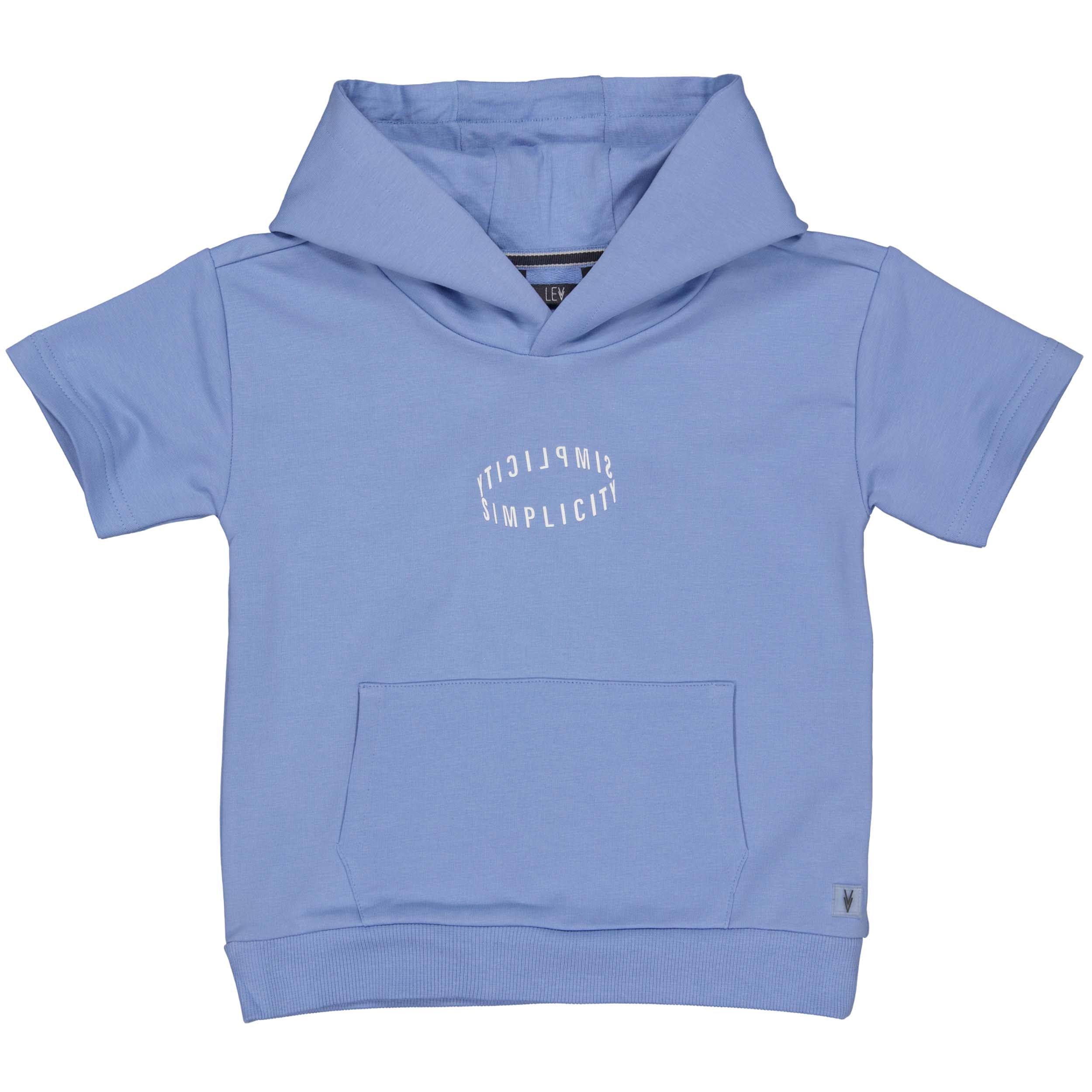 Shortsleeve Sweater | Mid Blue