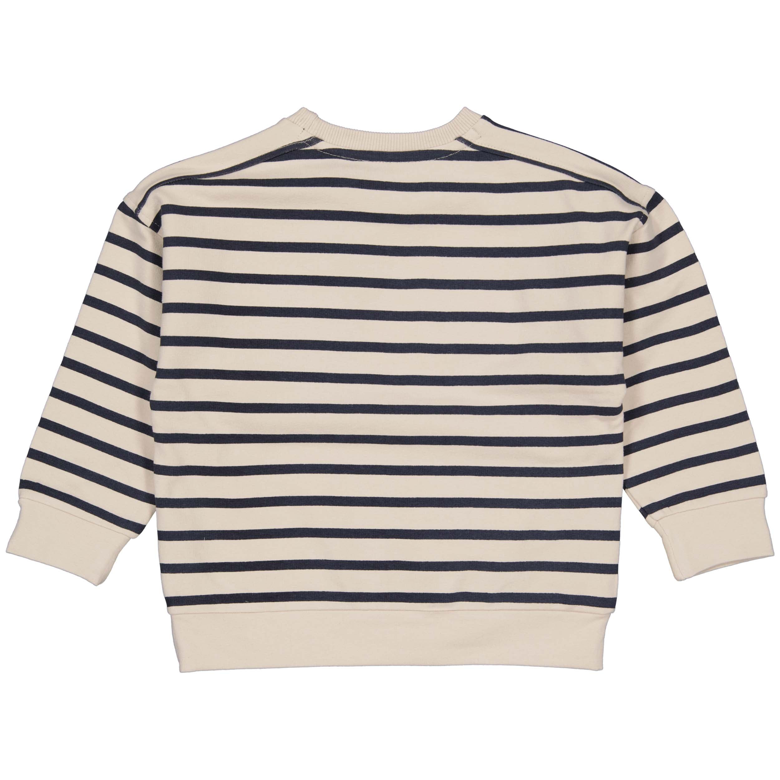 Oversized Sweater | AOP Blue Stripe