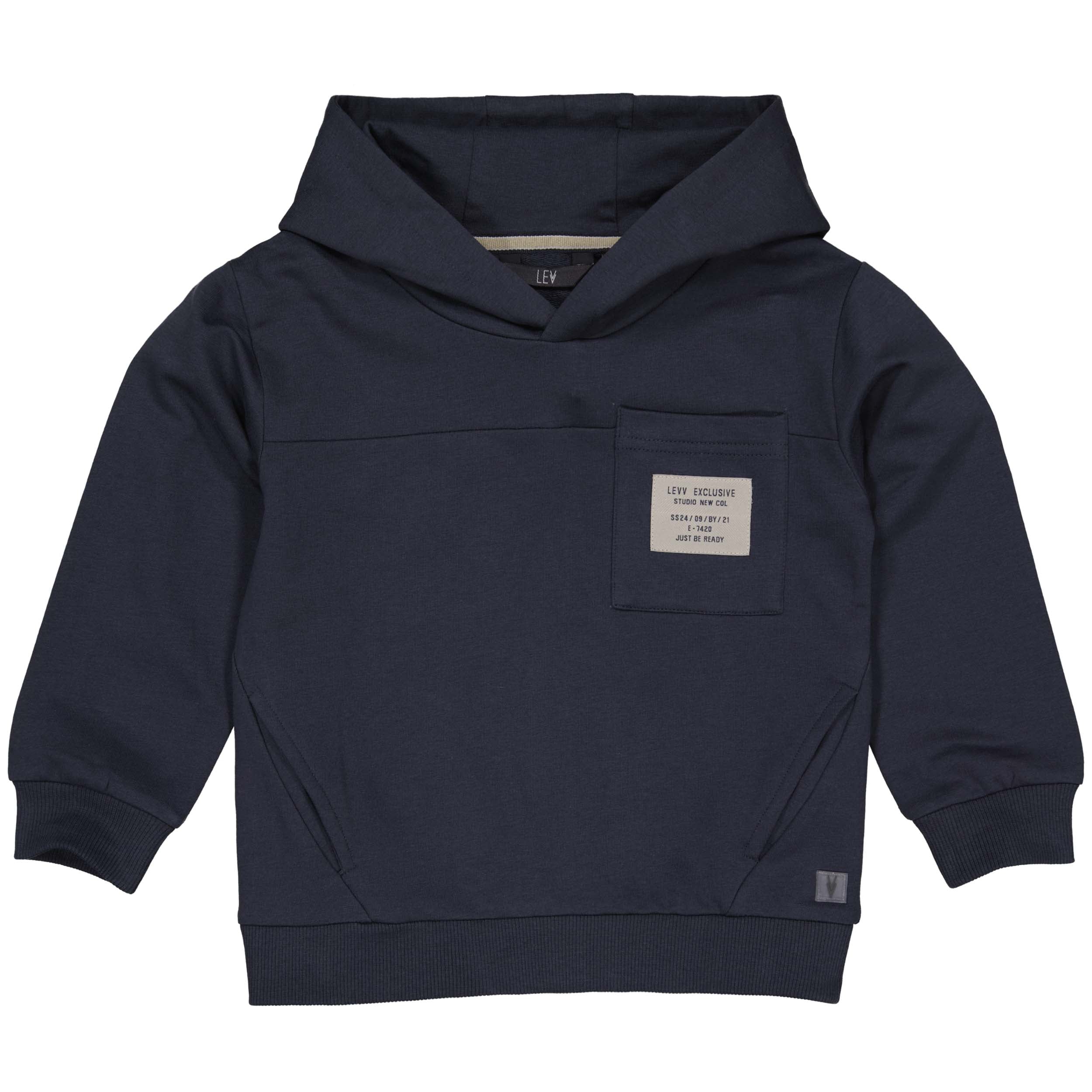 Hooded Sweater | Night Blue