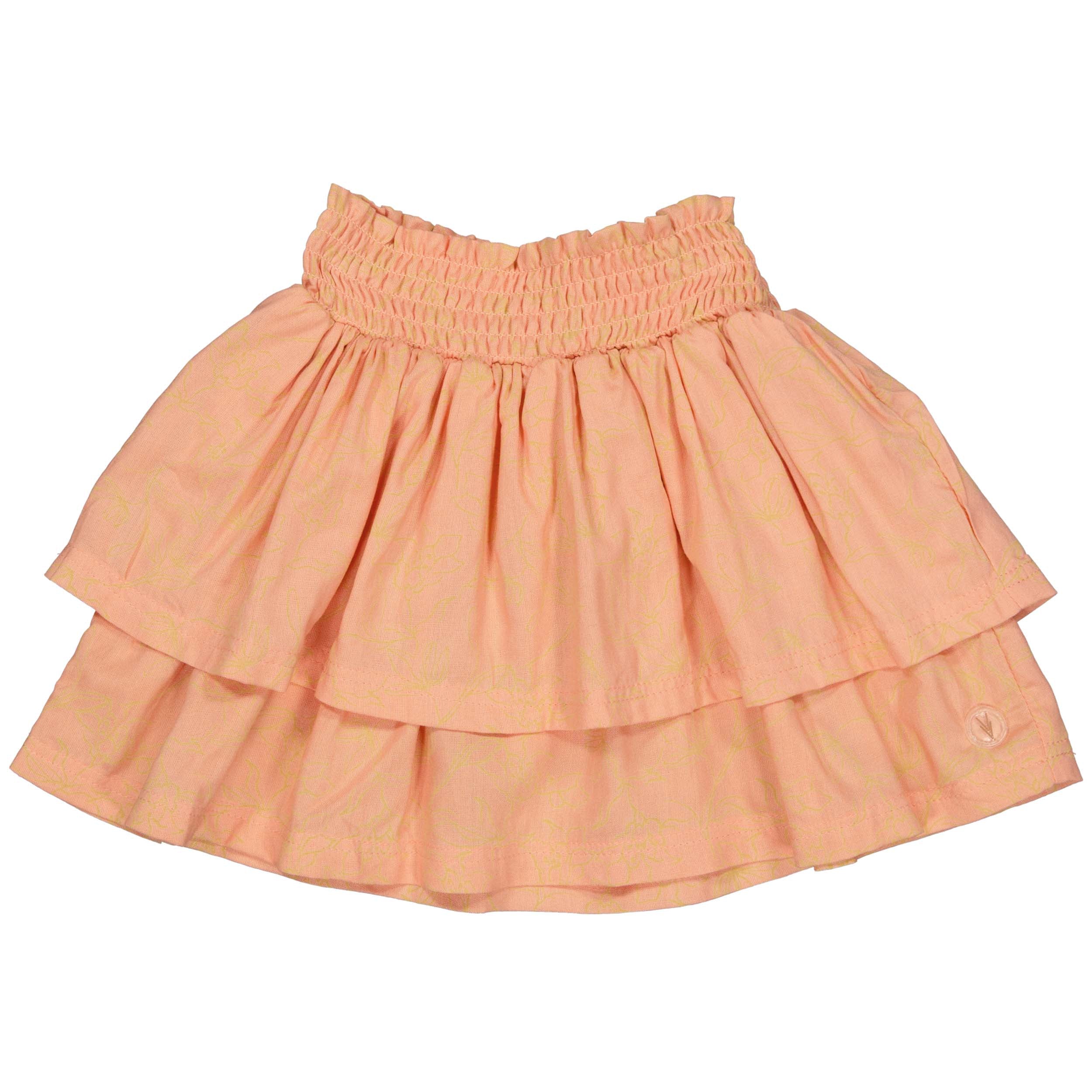 Skirt | AOP Yellow Flower