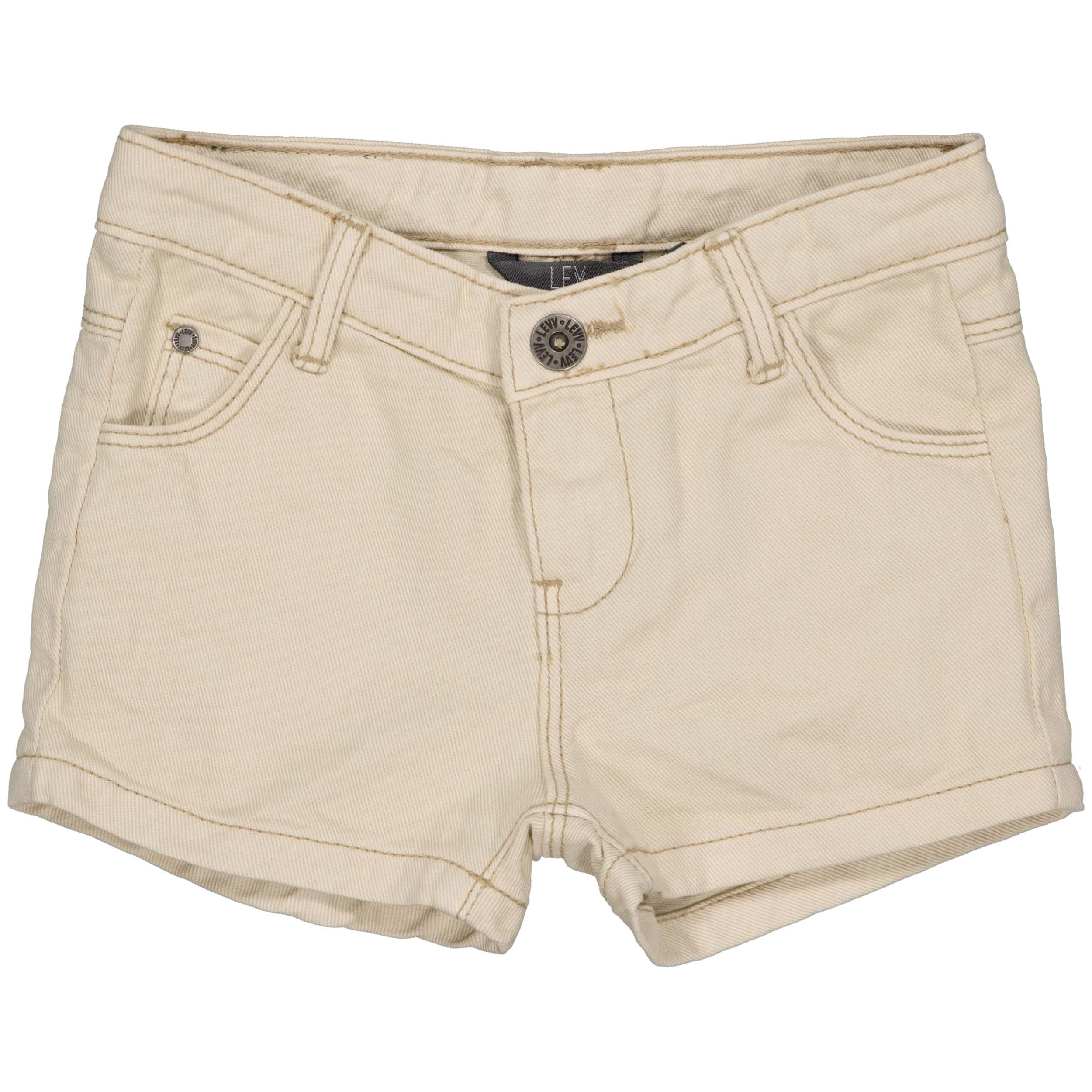 Jeans Short | Ivory White