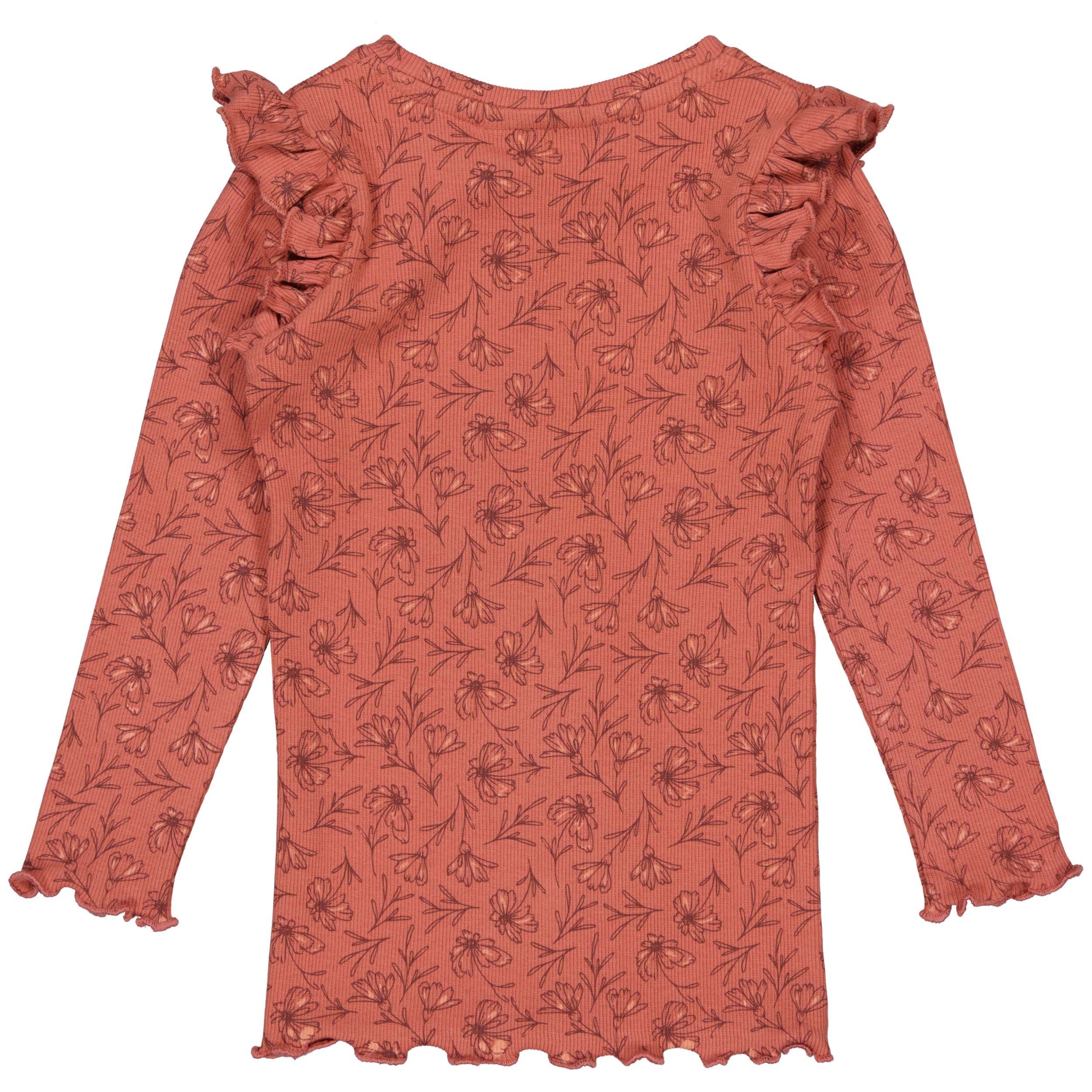 SHIRTS | AOP Pink Leaves