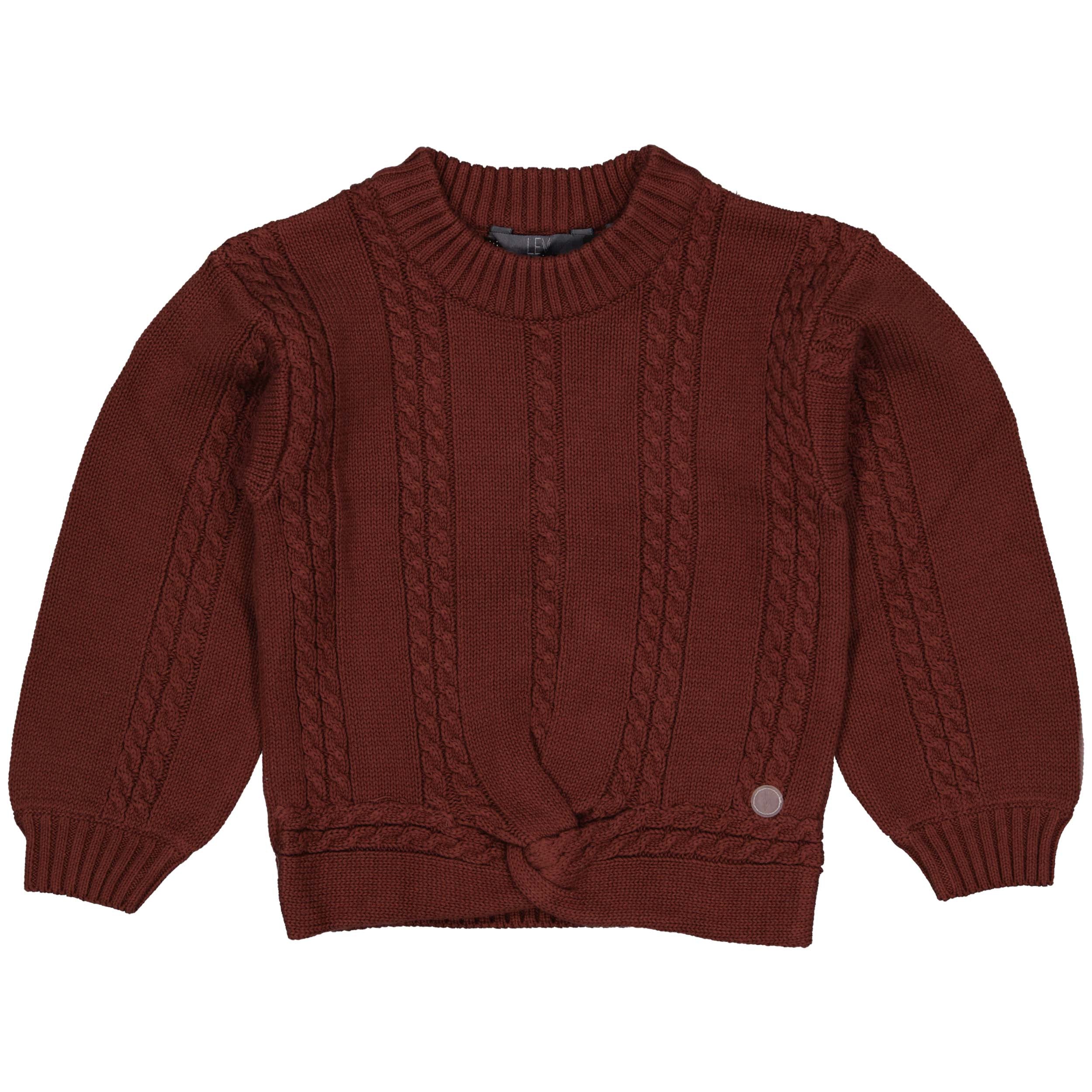 SWEATERS | Brown Red