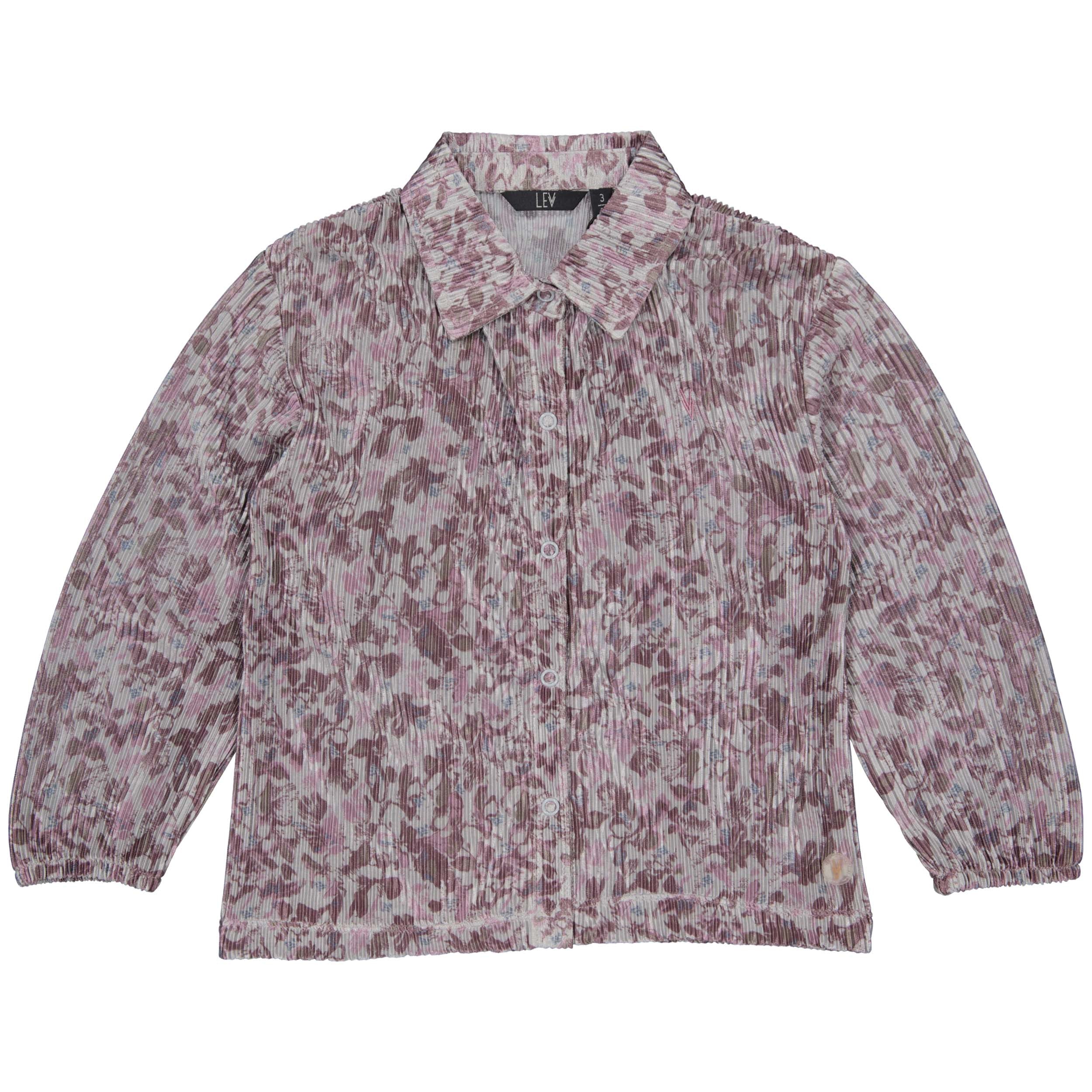 SHIRTS | Soft Grey Flower