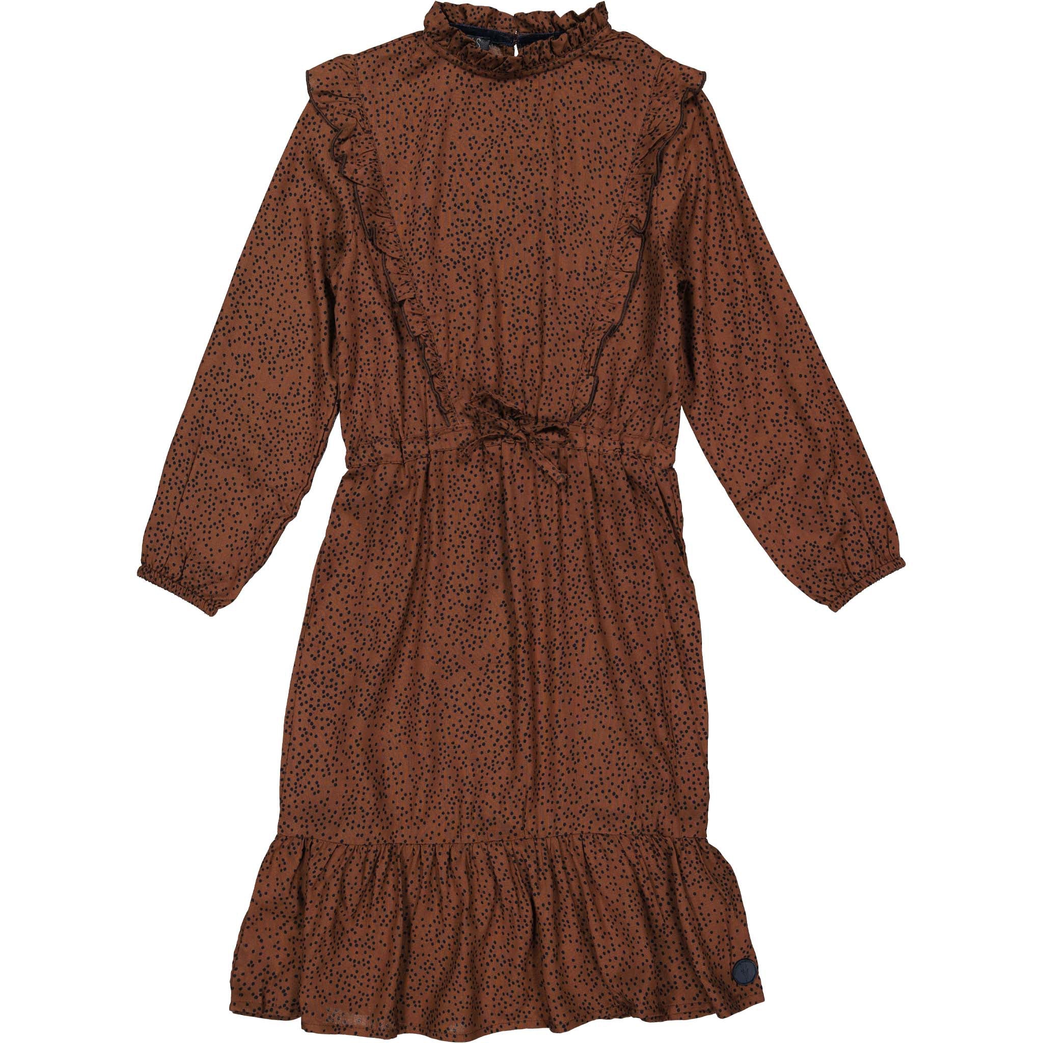 DRESS | AOP Brown Dot