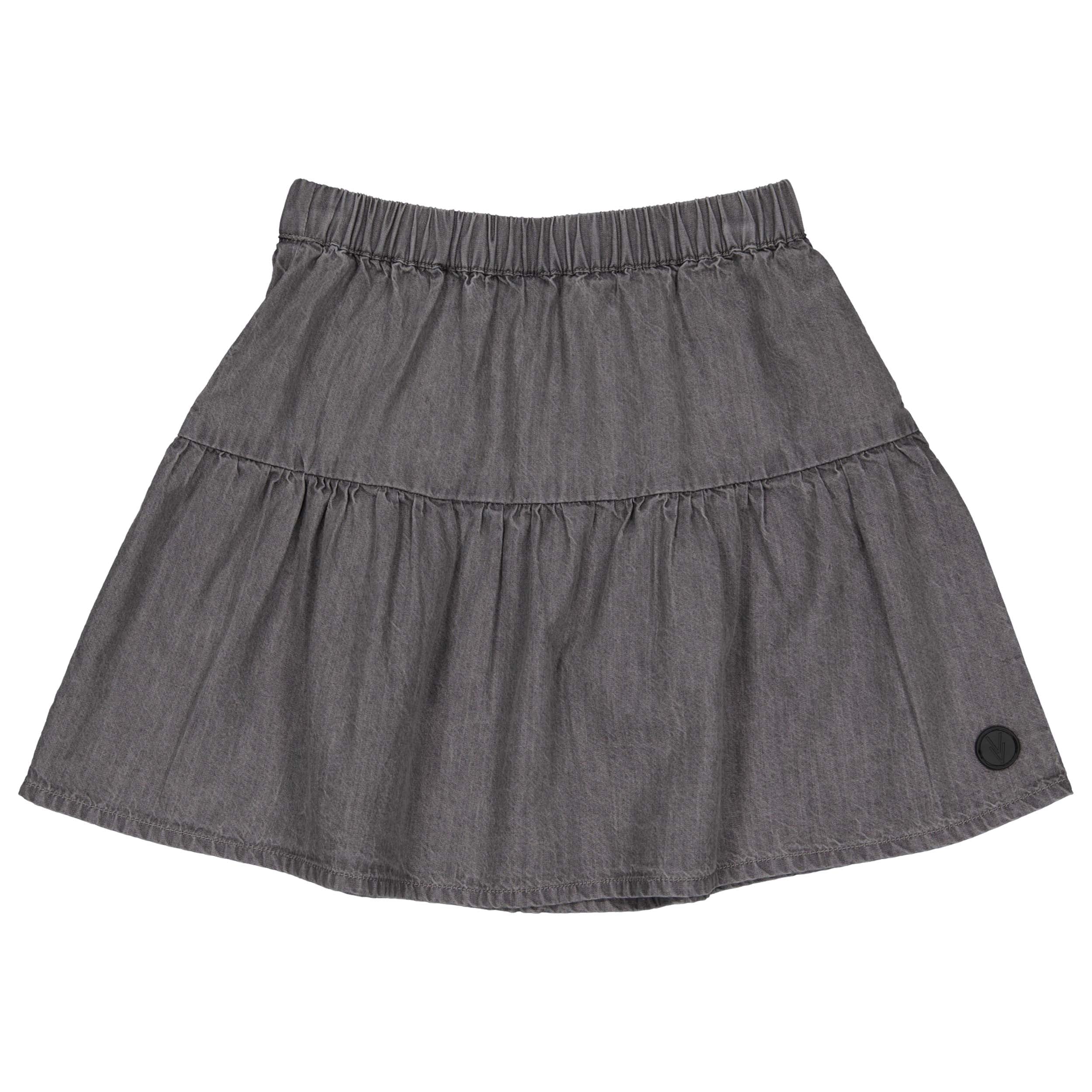 SKIRT | Light Grey Denim