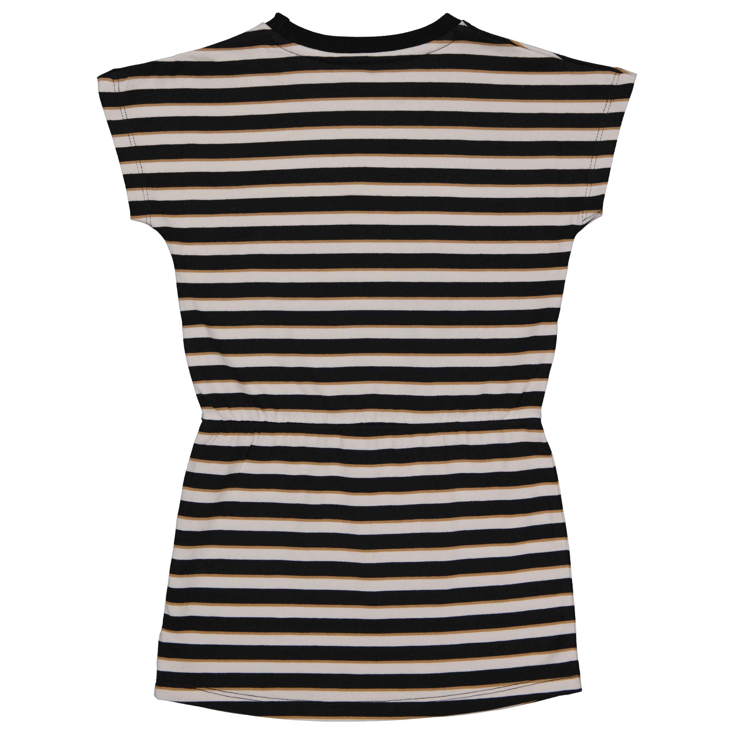 DRESS | AOP Grey Stripe