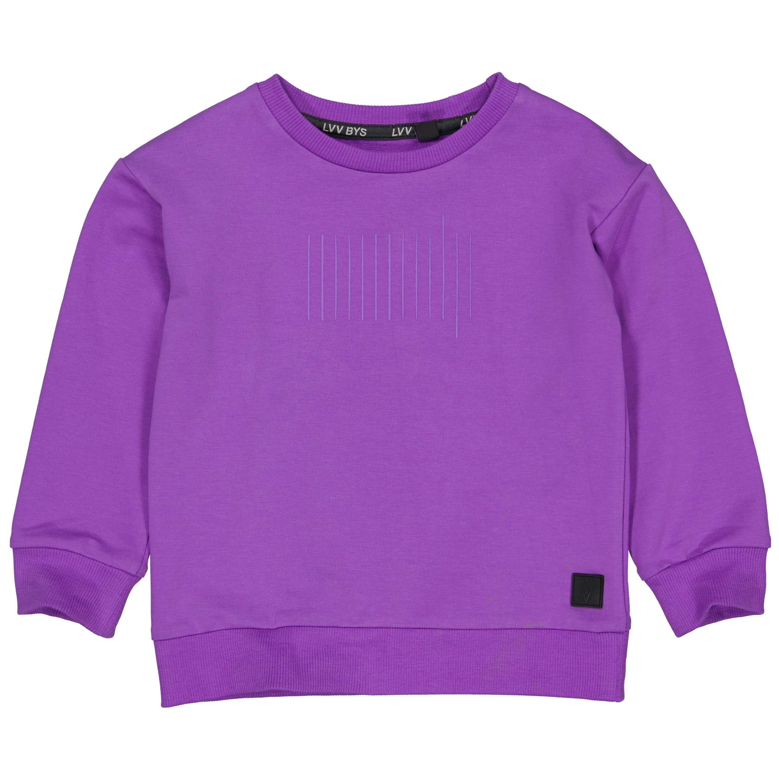 SWEATER | AOP Pink Text