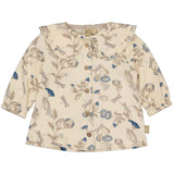 BLOUSE | AOP Blue Flower