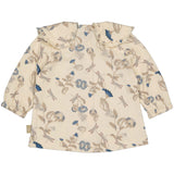 BLOUSE | AOP Blue Flower